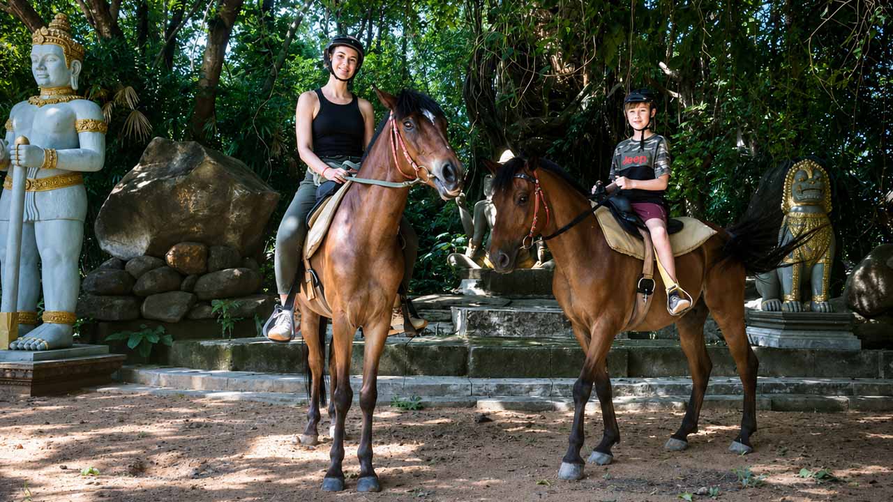 Horse Riding, Mini Golf and Pottery Workshop